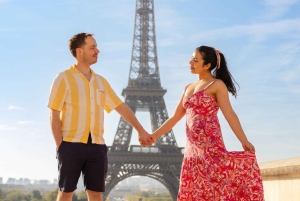 Paris : séance photo privée à la Tour Eiffel