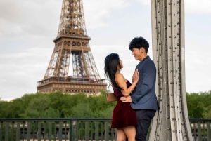 Paris : séance photo privée à la Tour Eiffel