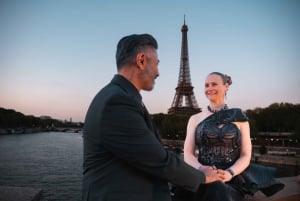 Paris: Privat fotosession nær Eiffeltårnet, 55 billeder