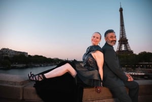 Paris: Privat fotosession nær Eiffeltårnet, 55 billeder