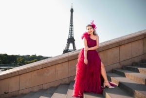 Paris: Privat fotosession nær Eiffeltårnet, 55 billeder