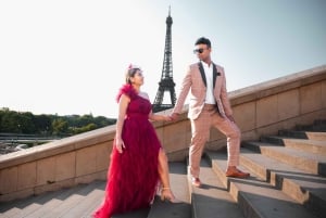 Paris: Privat fotosession nær Eiffeltårnet, 55 billeder