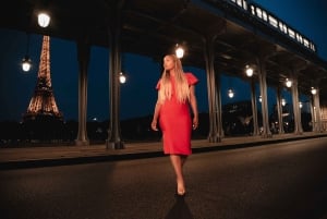 Pariisi: Yksityinen valokuvaussessio Eiffel-tornin lähellä, 55 kuvaa