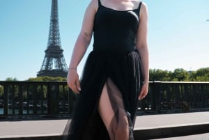 Pariisi: Yksityinen valokuvaussessio Eiffel-tornin lähellä, 55 kuvaa