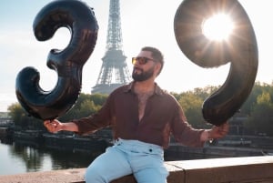 Pariisi: Yksityinen valokuvaussessio Eiffel-tornin lähellä, 55 kuvaa