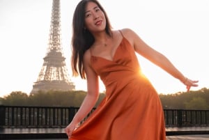 Pariisi: Yksityinen valokuvaussessio Eiffel-tornin lähellä, 55 kuvaa