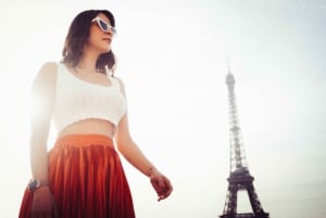 Pariisi: Yksityinen valokuvaussessio Eiffel-tornin lähellä, 55 kuvaa