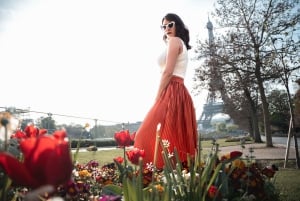 Pariisi: Yksityinen valokuvaussessio Eiffel-tornin lähellä, 55 kuvaa