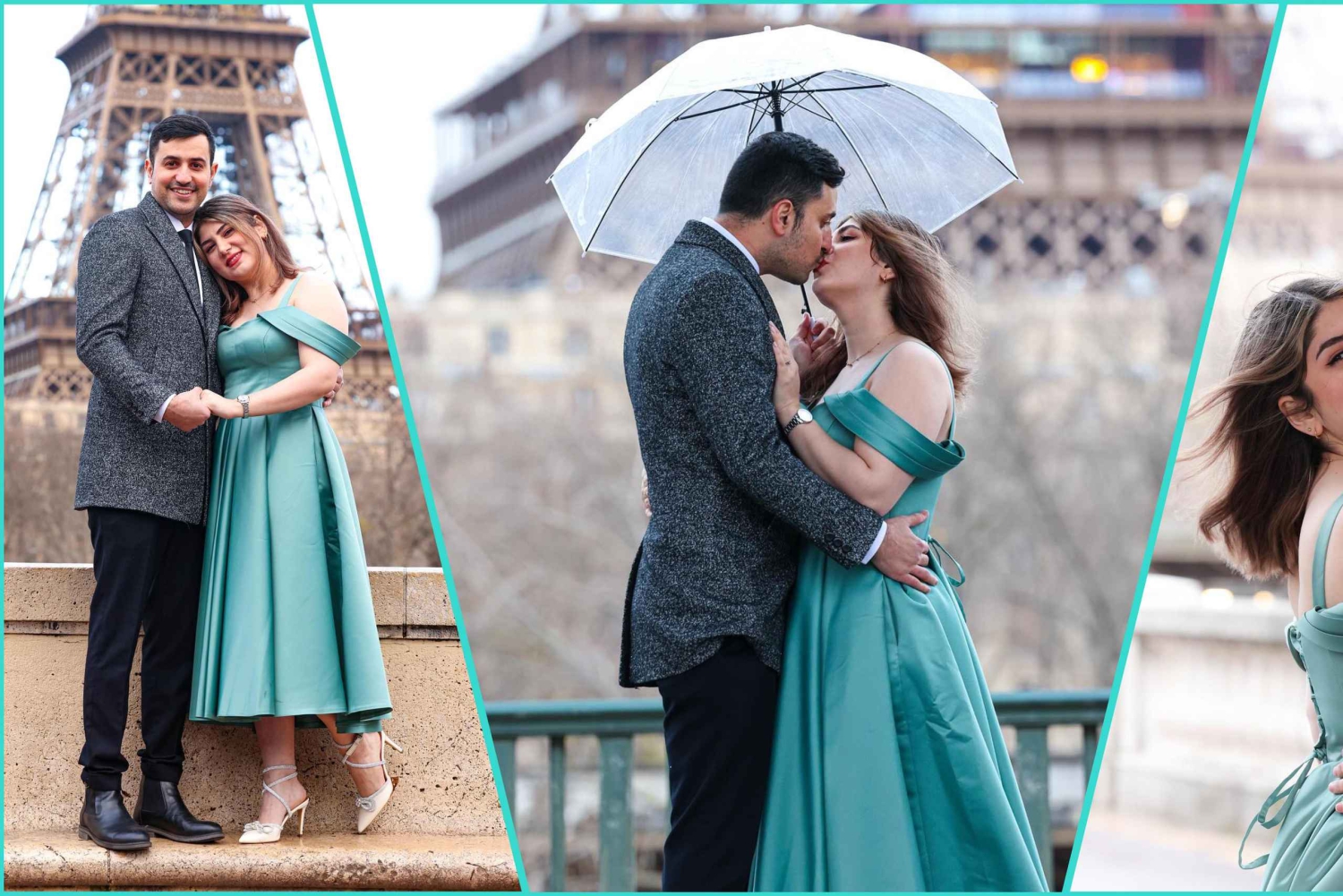 Paryż: Prywatna sesja zdjęciowa z profesjonalnym fotografem w punktach orientacyjnych