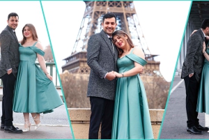 Paryż: Prywatna sesja zdjęciowa z profesjonalnym fotografem w punktach orientacyjnych