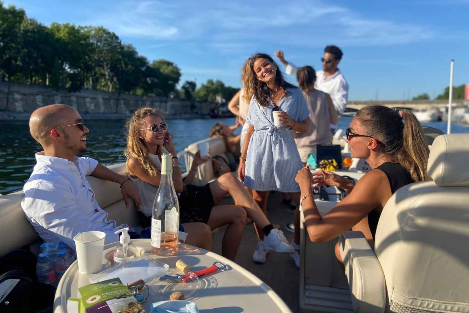 Paris: Private Bootsfahrt auf der Seine