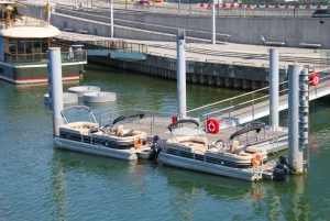 Paris: Seine River Private Guided Pontoon Boat Cruise