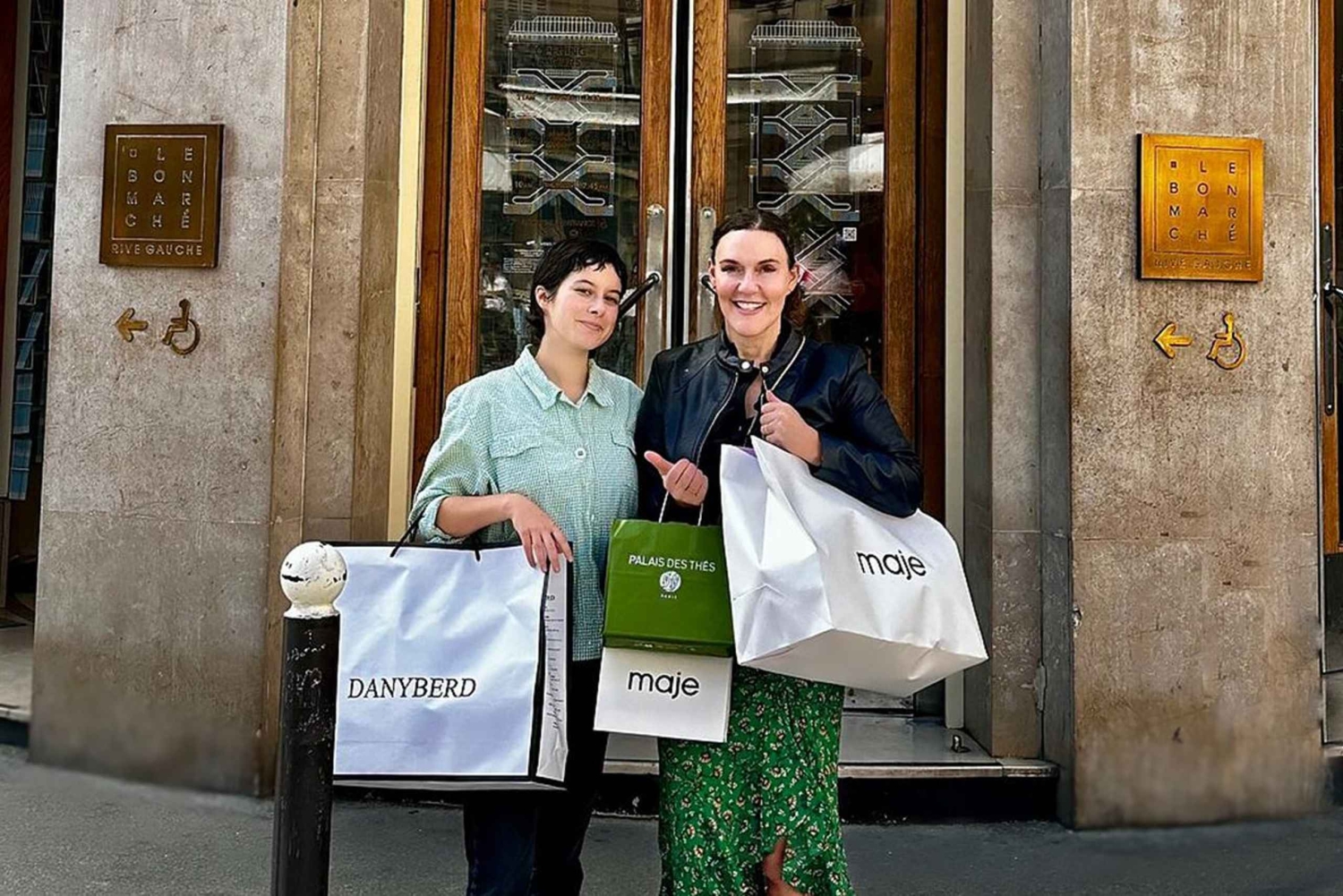 Visite guidée et shopping à Paris avec un guide local