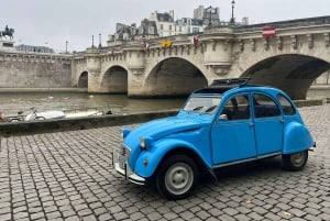 Paris: Privat sightseeingtur i Citroën 2CV