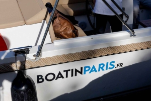 Paris: Privat småbåtcruise med rosé og makroner