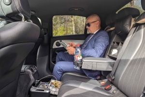 パリ：運転手付き車でのプライベートツアー