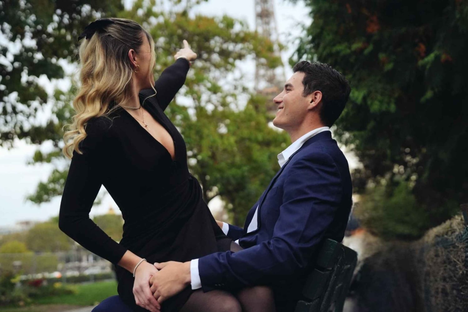 Parijs: professionele fotoshoot bij de Eiffeltoren