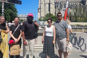 Paris: Sainte-Chapelle inngang med Notre Dame utendørs tur