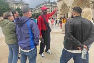 Paris: Sainte-Chapelle inngang med Notre Dame utendørs tur