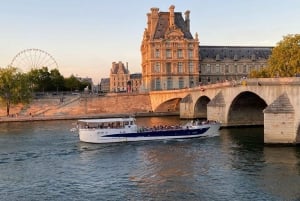 Paris: Seine-kryssning och crêpe eller kaka från Eiffeltornet