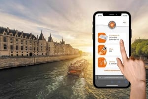 Paris: Seine Cruise with French Music Playlist & Postcard