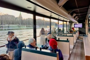 Paris: Seine Cruise with French Music Playlist & Postcard