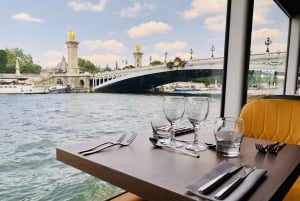Paris : dîner-croisière bistronomique sur la Seine