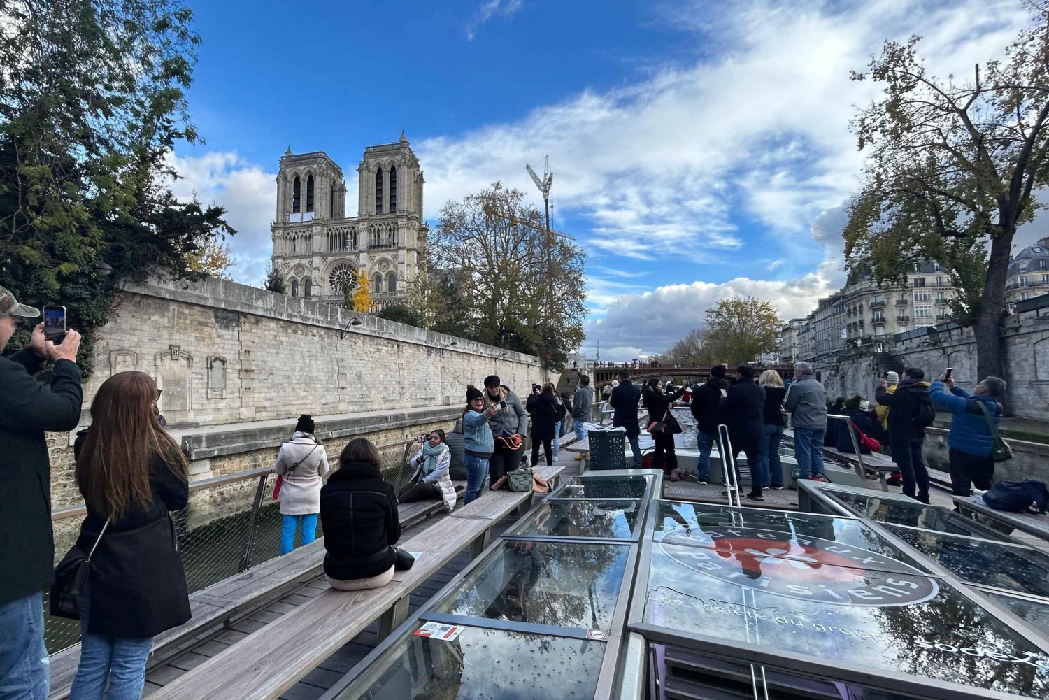 Paris: kryssning på Seine Flodkryssning på Seine och 3-rätters bistrolunch