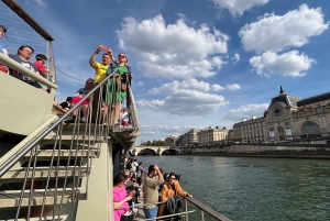 Paris: kryssning på Seine Flodkryssning på Seine och 3-rätters bistrolunch