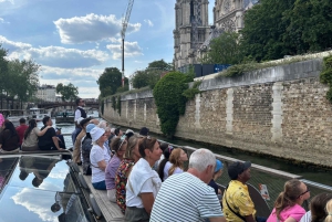 Paris: kryssning på Seine Flodkryssning på Seine och 3-rätters bistrolunch