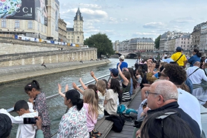 Paris: kryssning på Seine Flodkryssning på Seine och 3-rätters bistrolunch