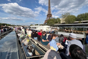 Paris: kryssning på Seine Flodkryssning på Seine och 3-rätters bistrolunch