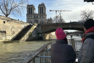 Paris: kryssning på Seine Flodkryssning på Seine och 3-rätters bistrolunch