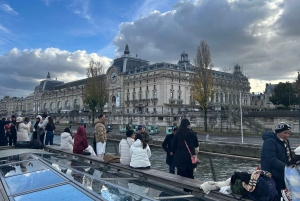 Paris: kryssning på Seine Flodkryssning på Seine och 3-rätters bistrolunch