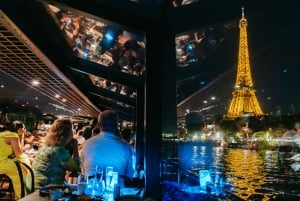 Paris : 3-Course Gourmet Dinner Cruise on Seine River