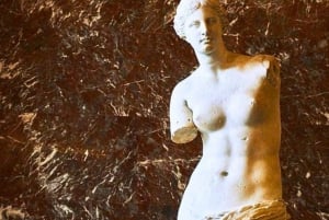 パリ:パリとルーブル美術館の観光ツアー ガイド付きツアー