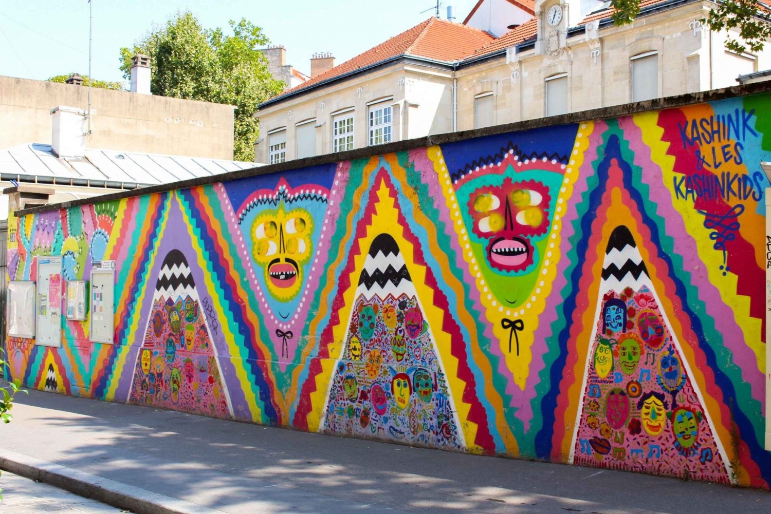 Paris Street Art at La Butte-aux-Cailles