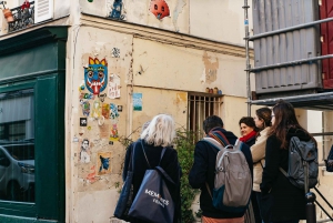 París: Tour a pie por el arte urbano con un guía artista callejero