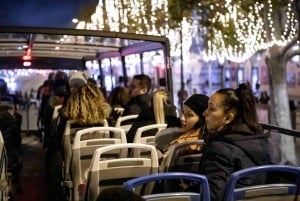 París: Tour en autobús navideño descapotable Tootbus