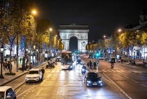 París: Tour en autobús navideño descapotable Tootbus