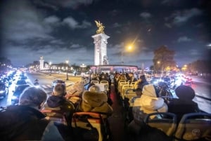 París: Tour en autobús navideño descapotable Tootbus