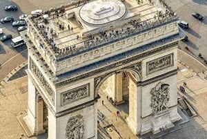 Paris Top Sights Halbtagestour zu Fuß mit einem lustigen Guide