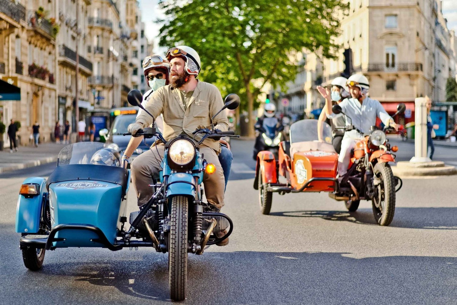 Paris Vintage Sidecar Premium & Private Half-Day Tour