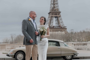 PHOTO Tour Paris: Luxury Photoshoot & Vintage Car Ride