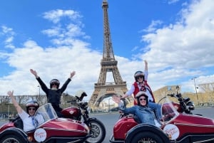 Tour di Parigi in sidecar di 1 ora