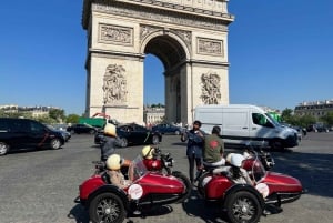 Tour di Parigi in sidecar di 1 ora