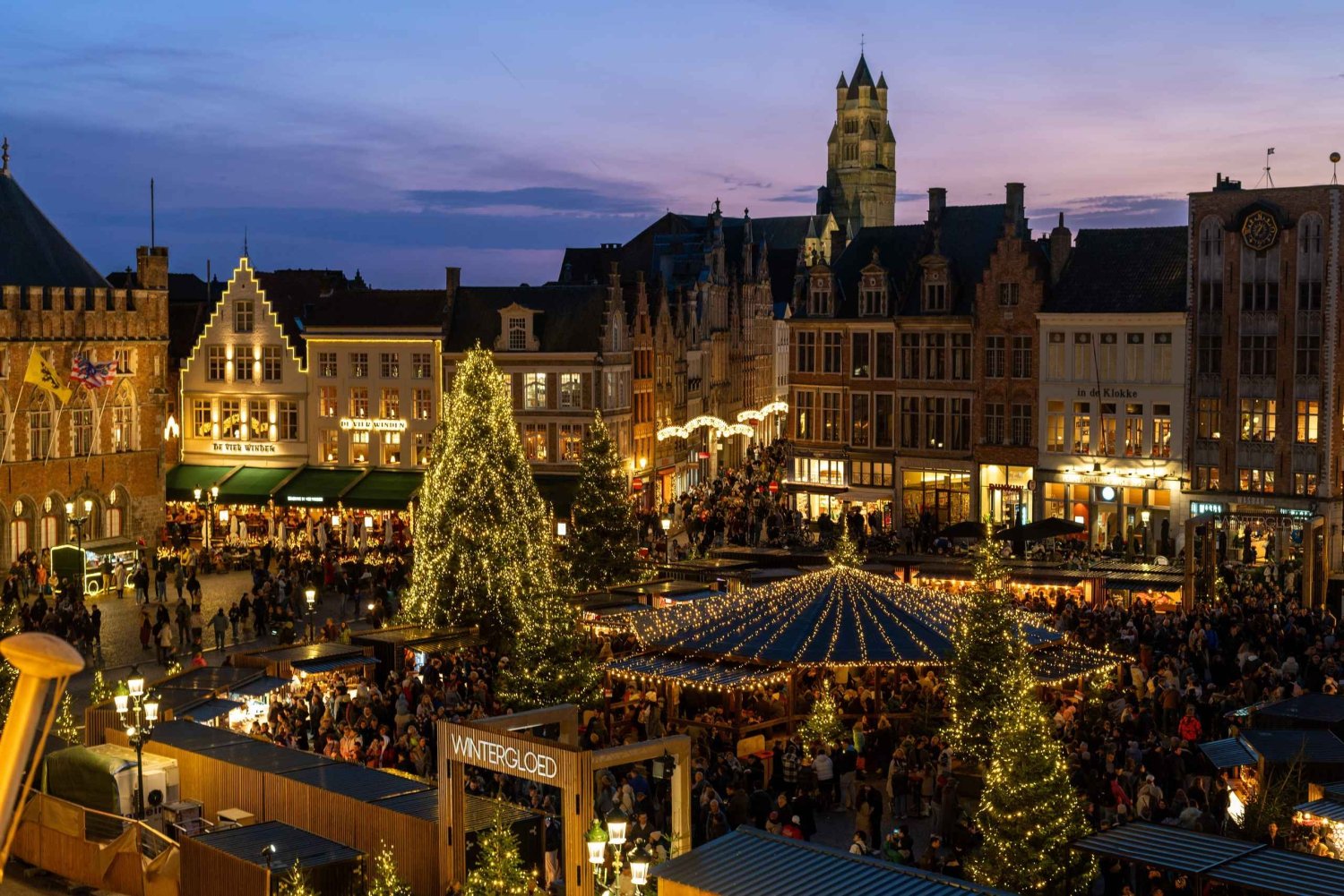 Private Bruges Christmas Tour from Paris Choco|Beer Testing