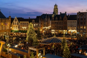 Private Bruges Christmas Tour from Paris Choco|Beer Testing