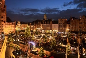 Private Bruges Christmas Tour from Paris Choco|Beer Testing
