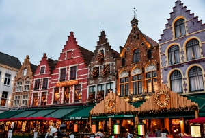 Private Bruges Christmas Tour from Paris Choco|Beer Testing